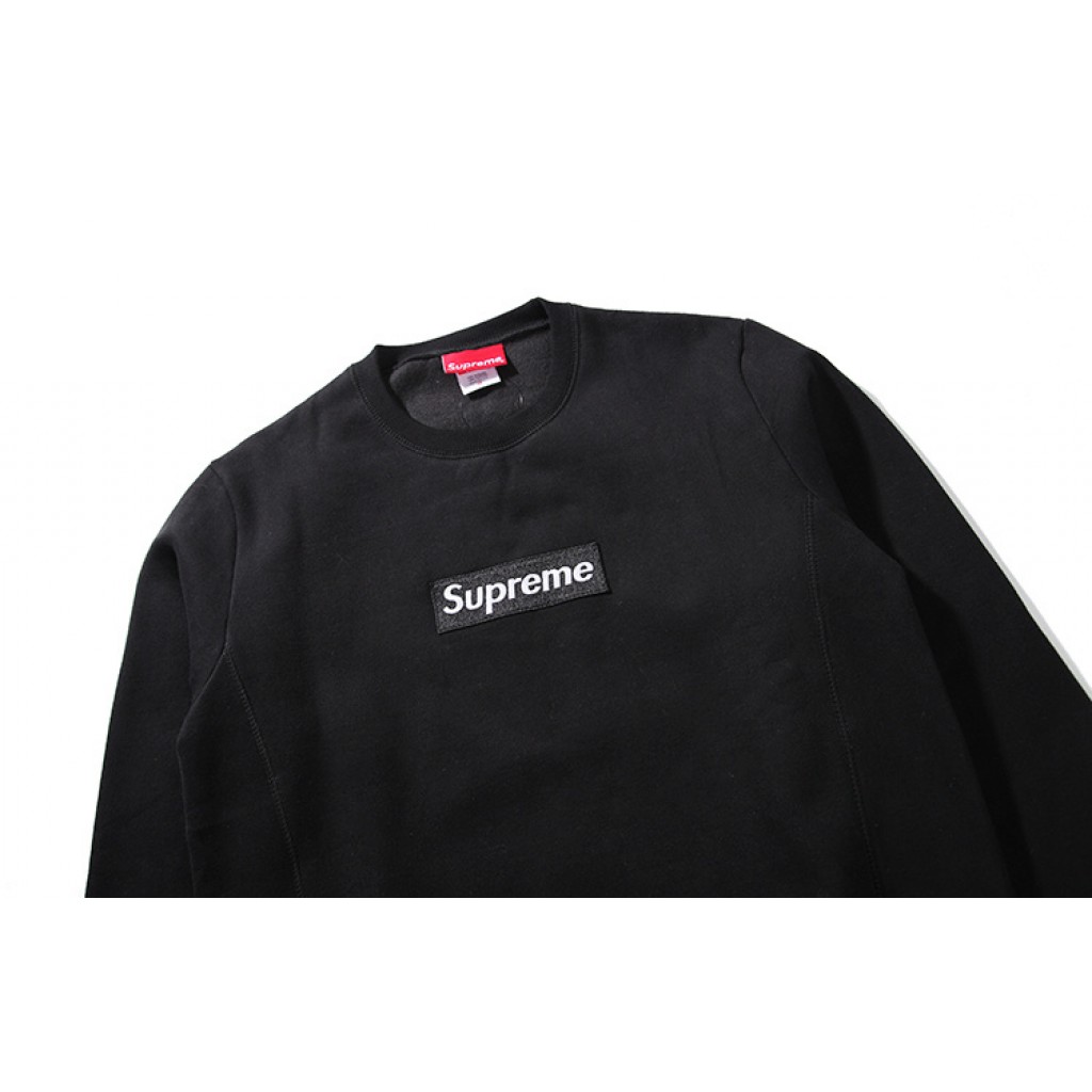 Supreme Box Logo Crew Neck Sweater by youbetterfly